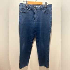 LE GRENIER 80 brand jeans size 11,straight leg, button/zipper front
